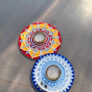Lippan Art T-light Coaster, detail view 2
