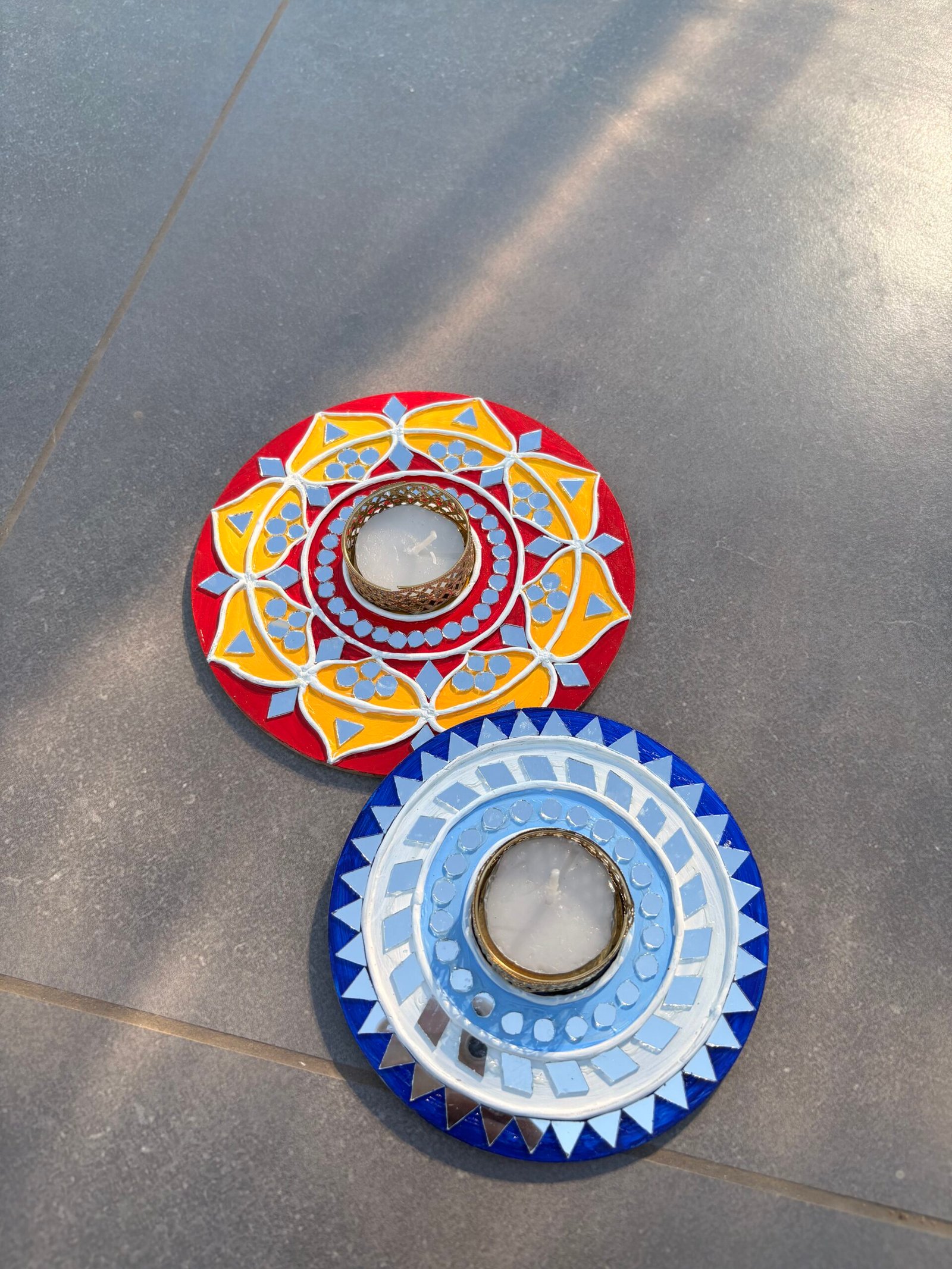 Lippan Art T-light Coaster, detail view 2