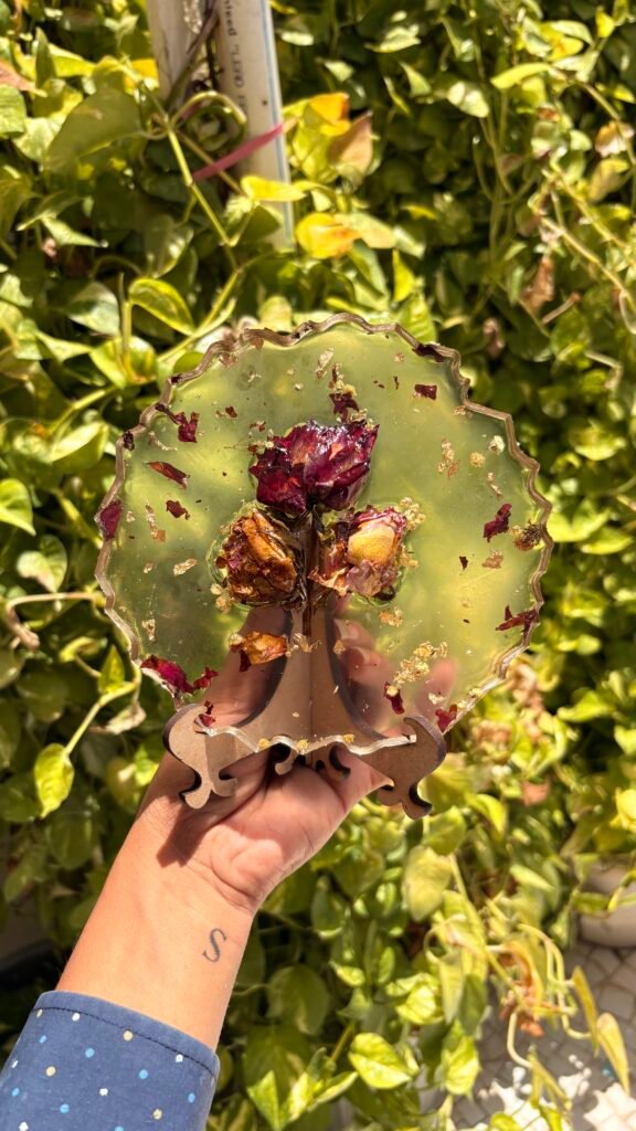 Resin Rose Preservation Frame