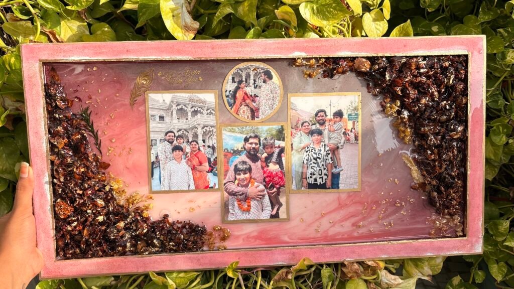 Resin Family Photo Frame